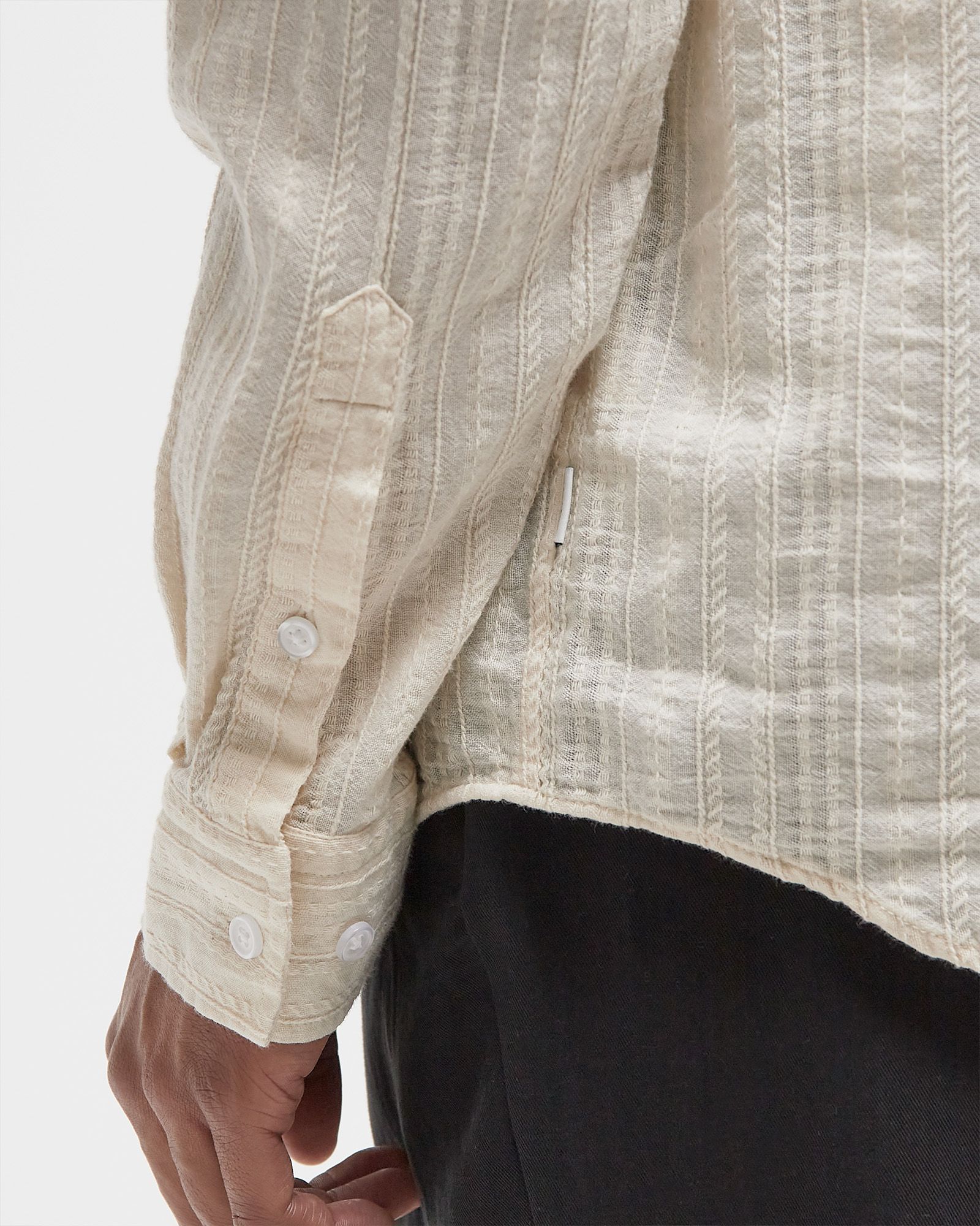 Konrad Stripe Structure Shirt