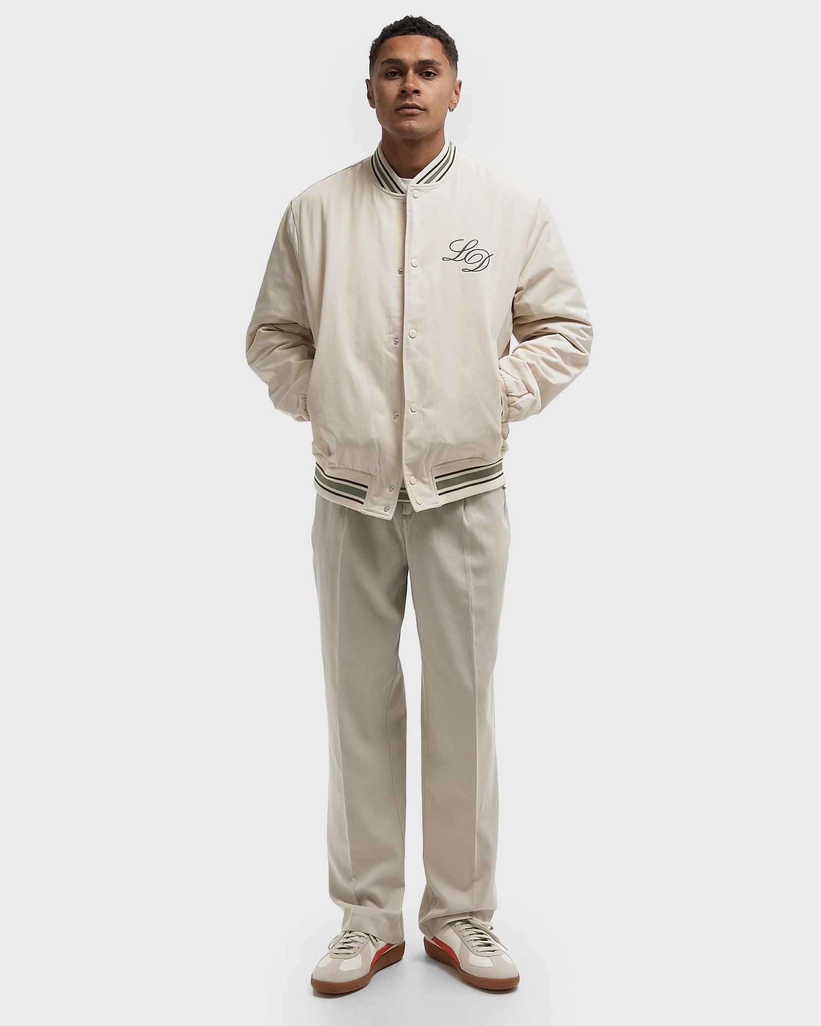 Randall Pleated Twill Suit Pants