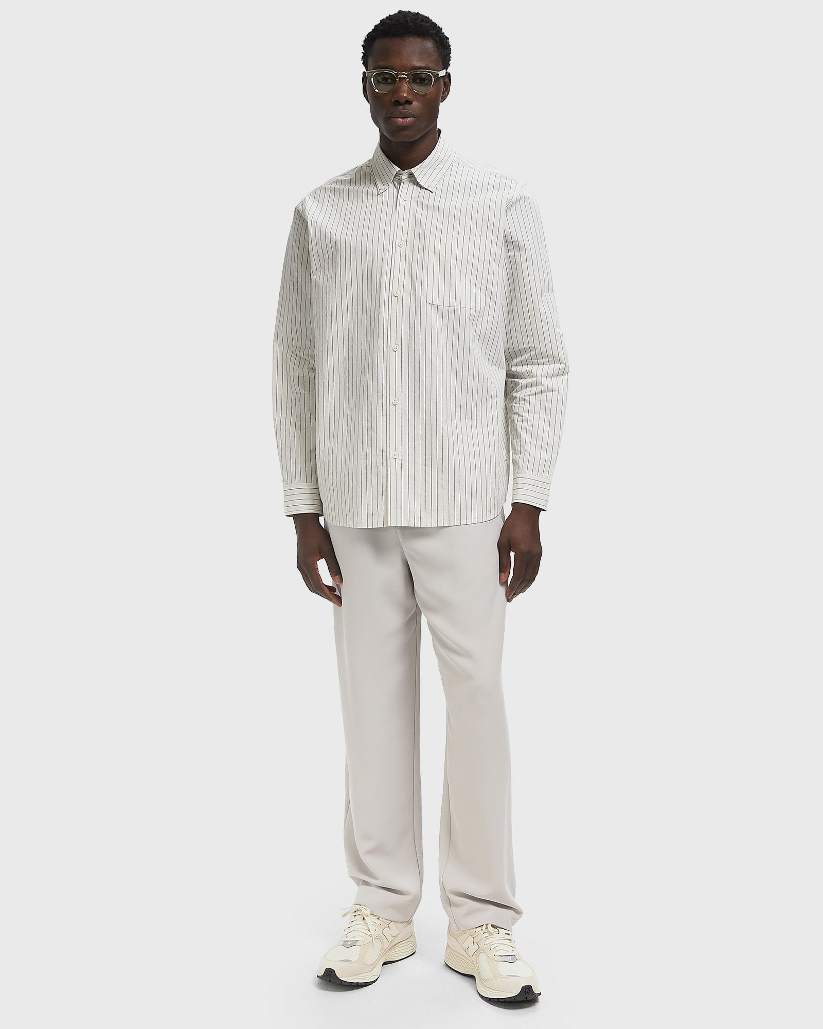 Kent Stripe Poplin Shirt