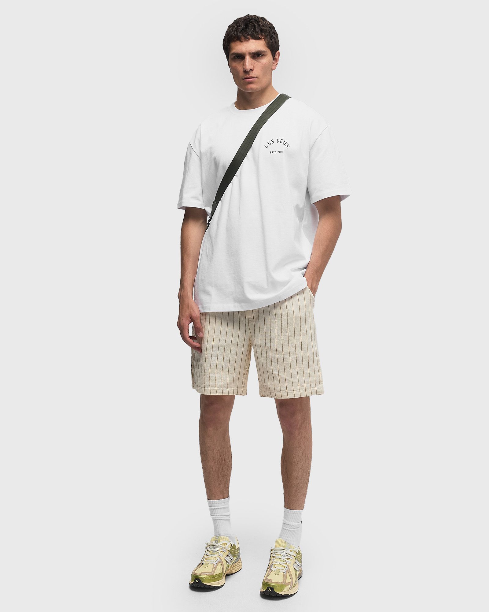 Otto Striped Linen Shorts