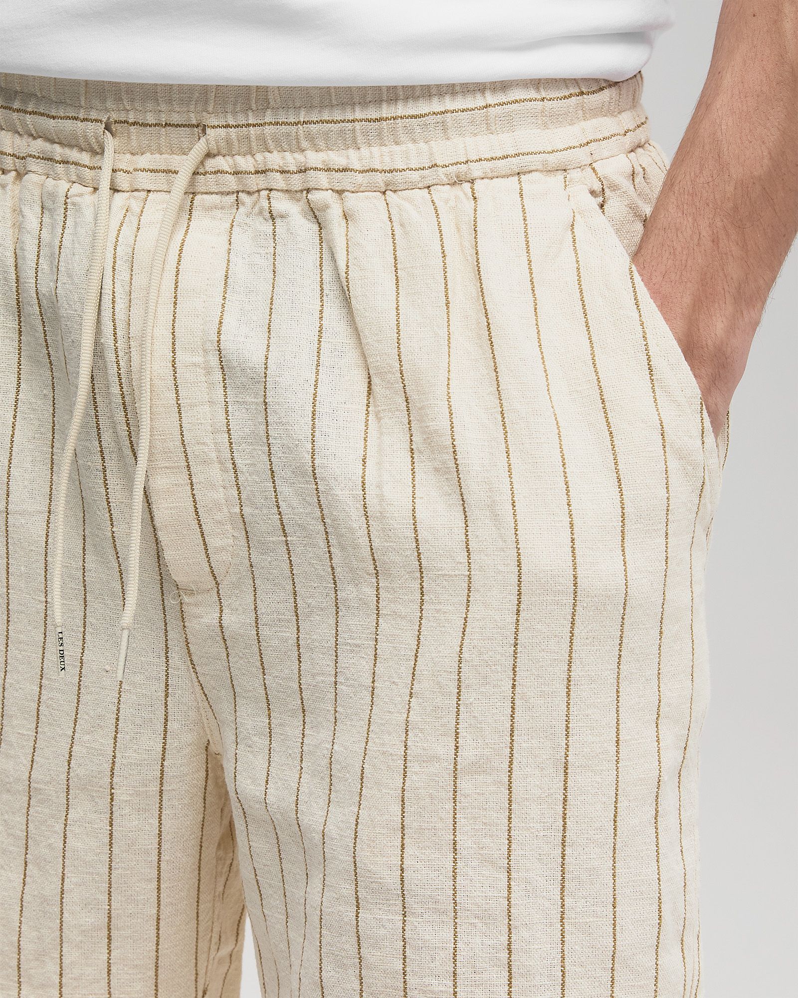 Otto Striped Linen Shorts