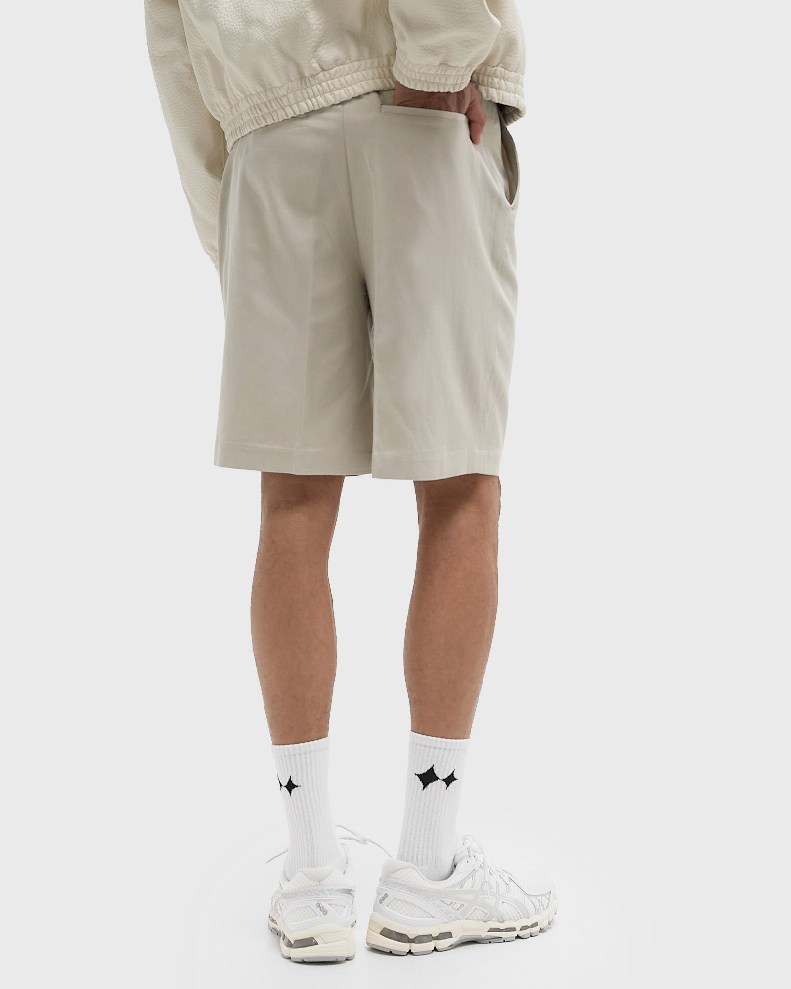 Randall Pleated Twill Suiting Shorts