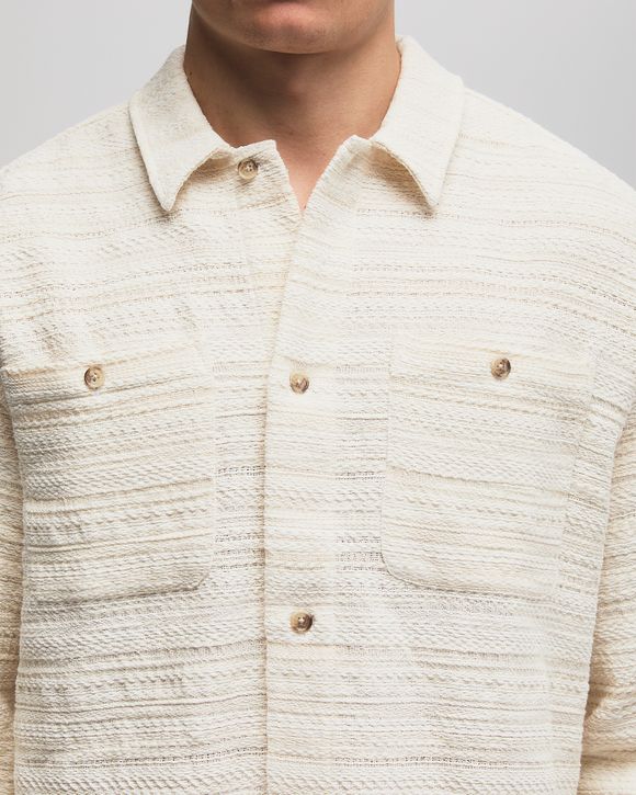 Jonas Structured Stripe Overshirt