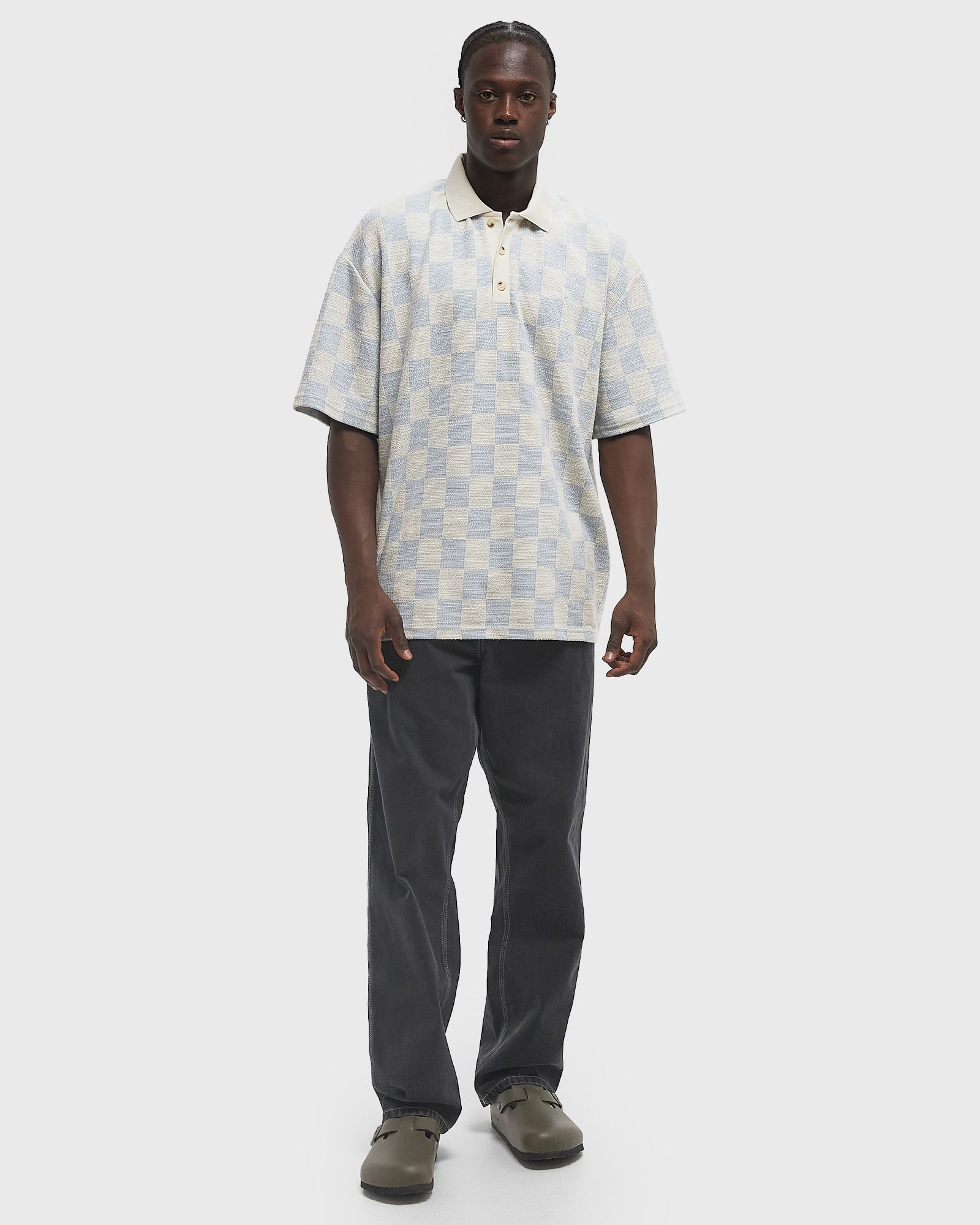 Branson Jersey Jacquard Polo