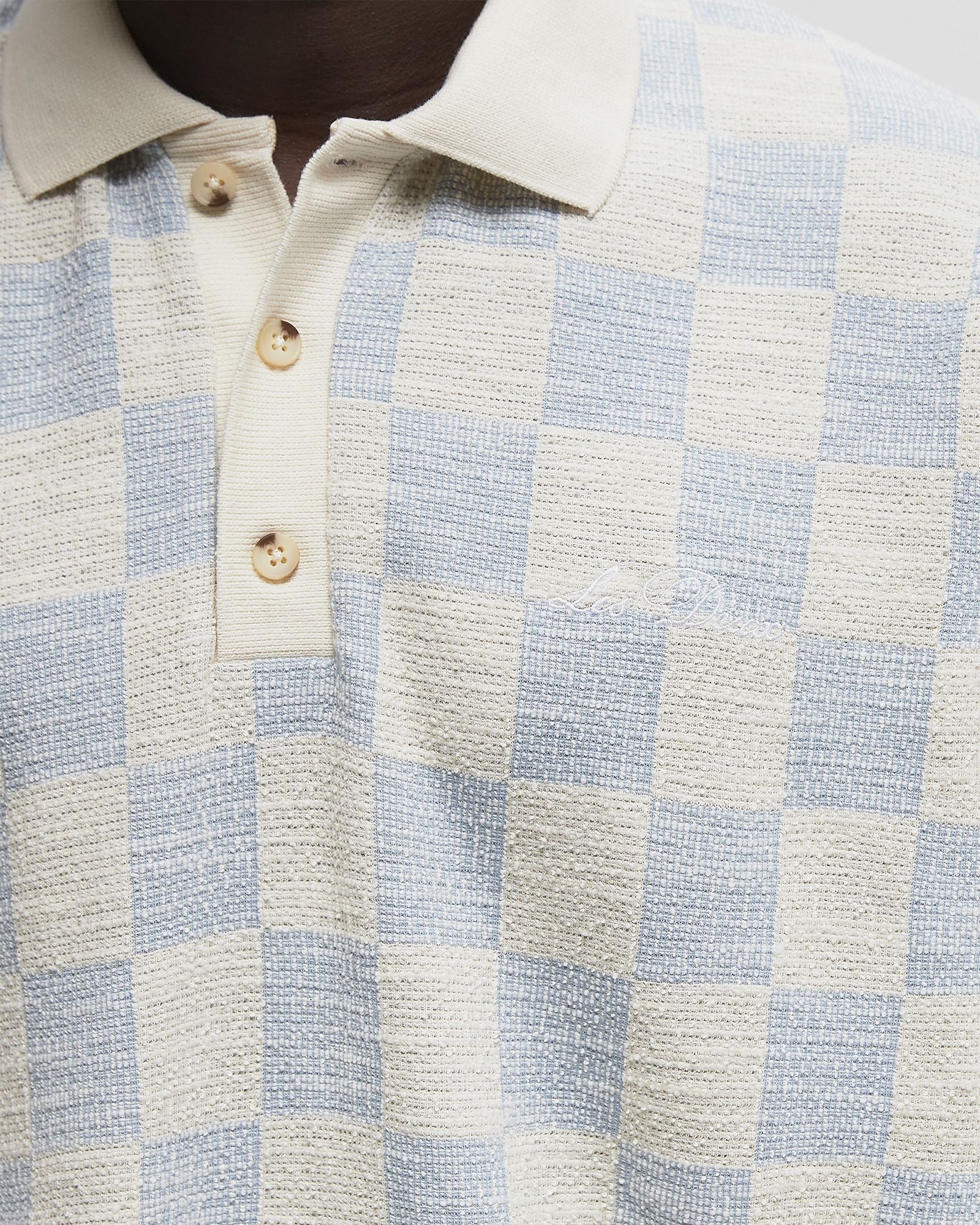 Branson Jersey Jacquard Polo