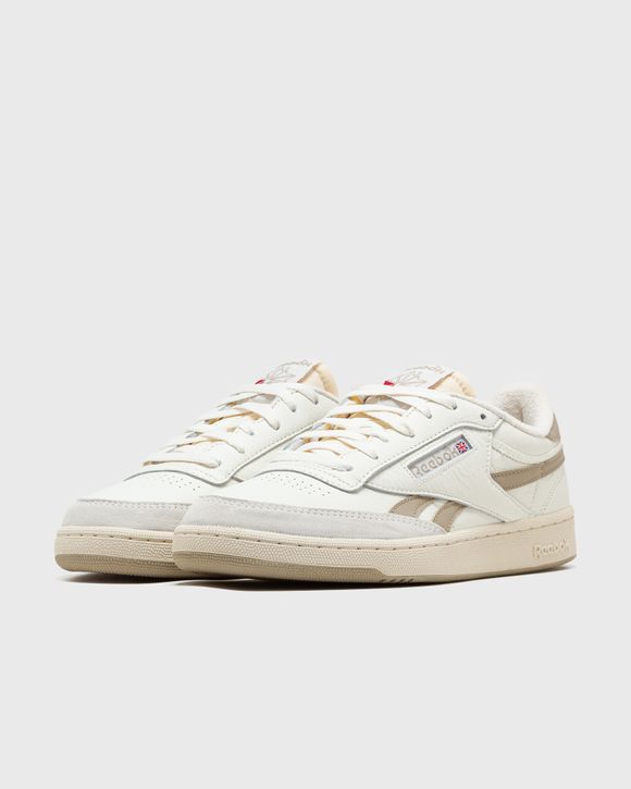 Reebok Club C revenge sneakers in off-white with beige detail