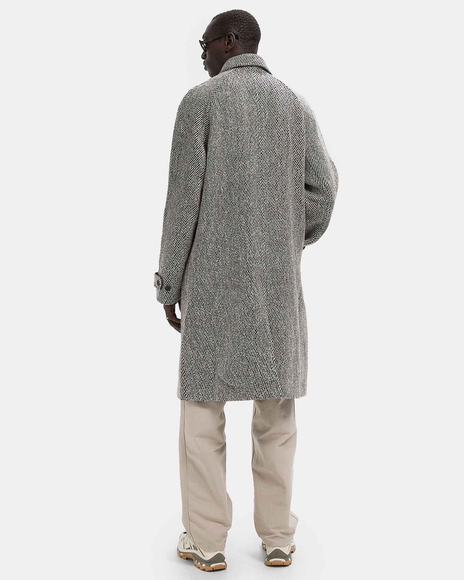 Michael Twill Wool Coat