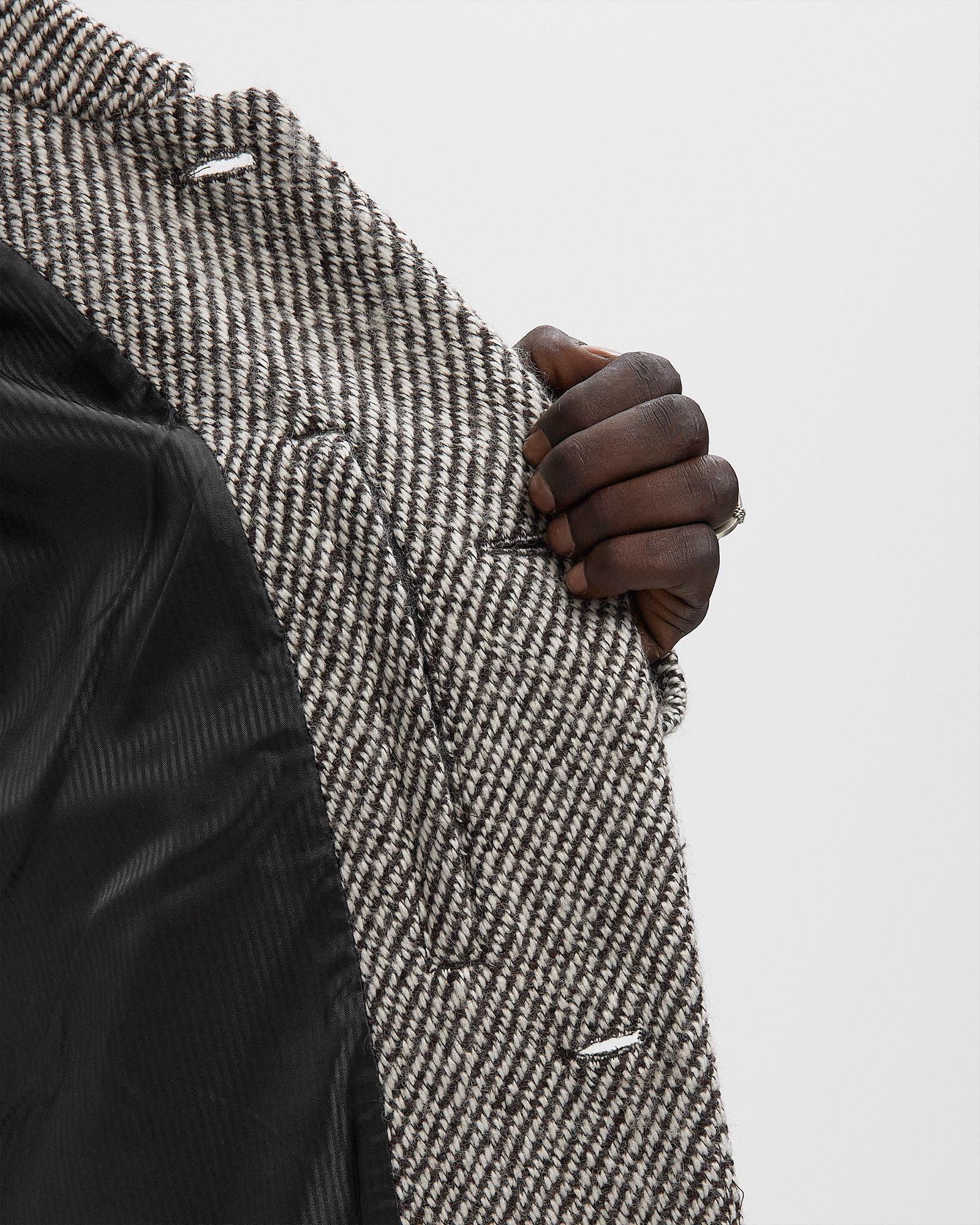 Michael Twill Wool Coat