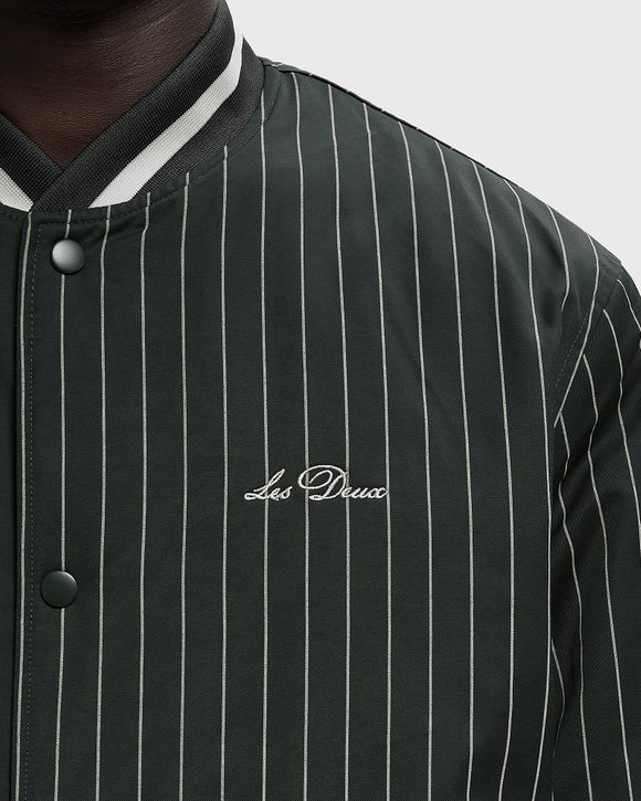Varsity Tech Pinstripe Jacket