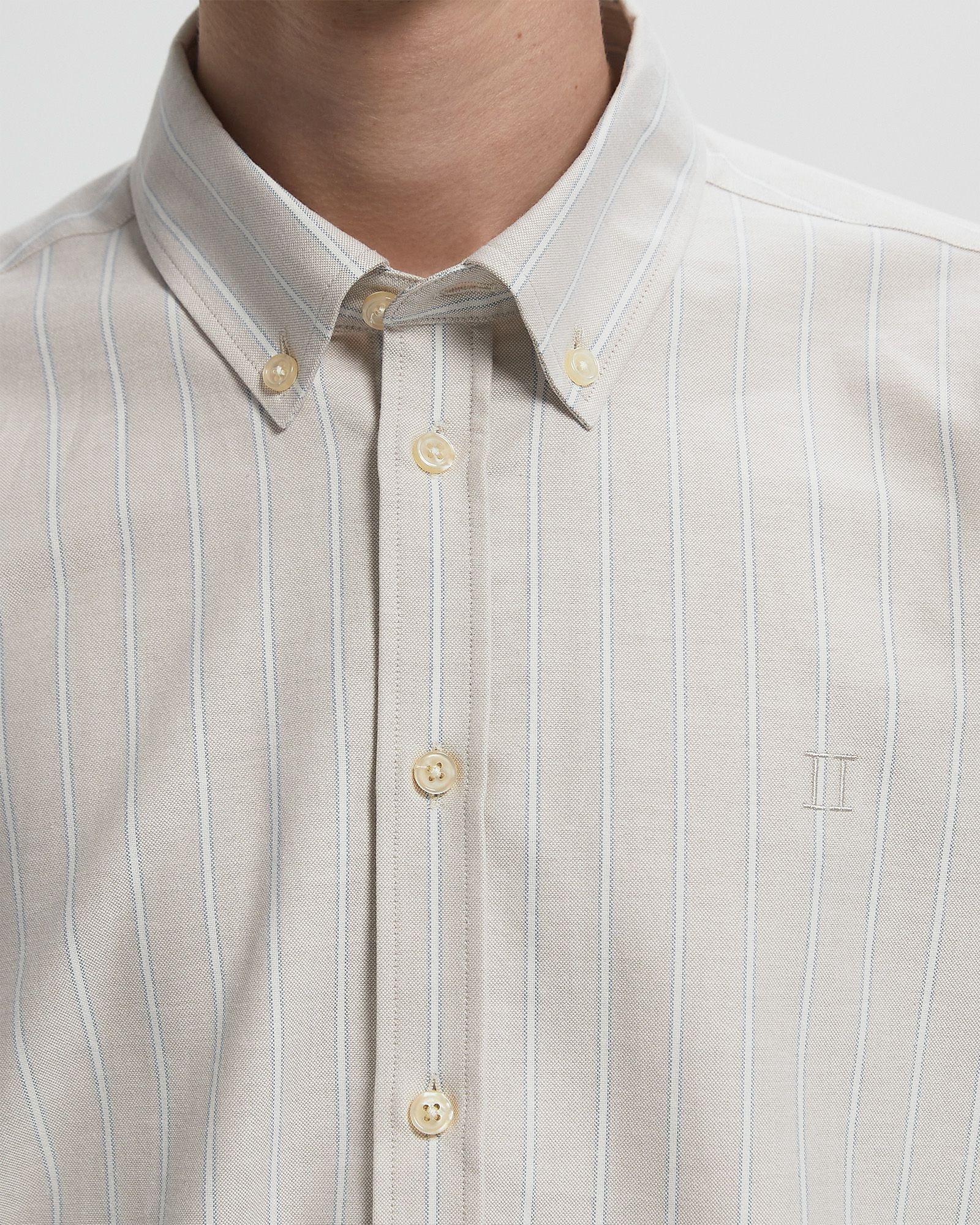 Konrad Striped Oxford Shirt