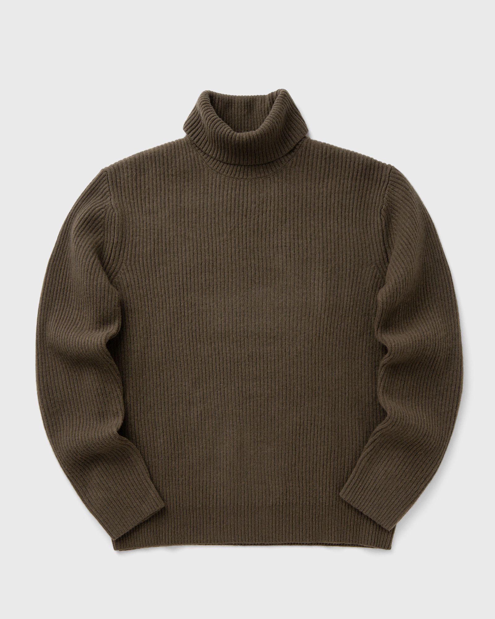 Eddie Wool Rib Rollneck Knit