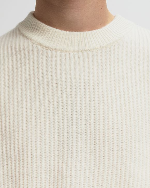 Eddie Wool Rib Crewneck Knit