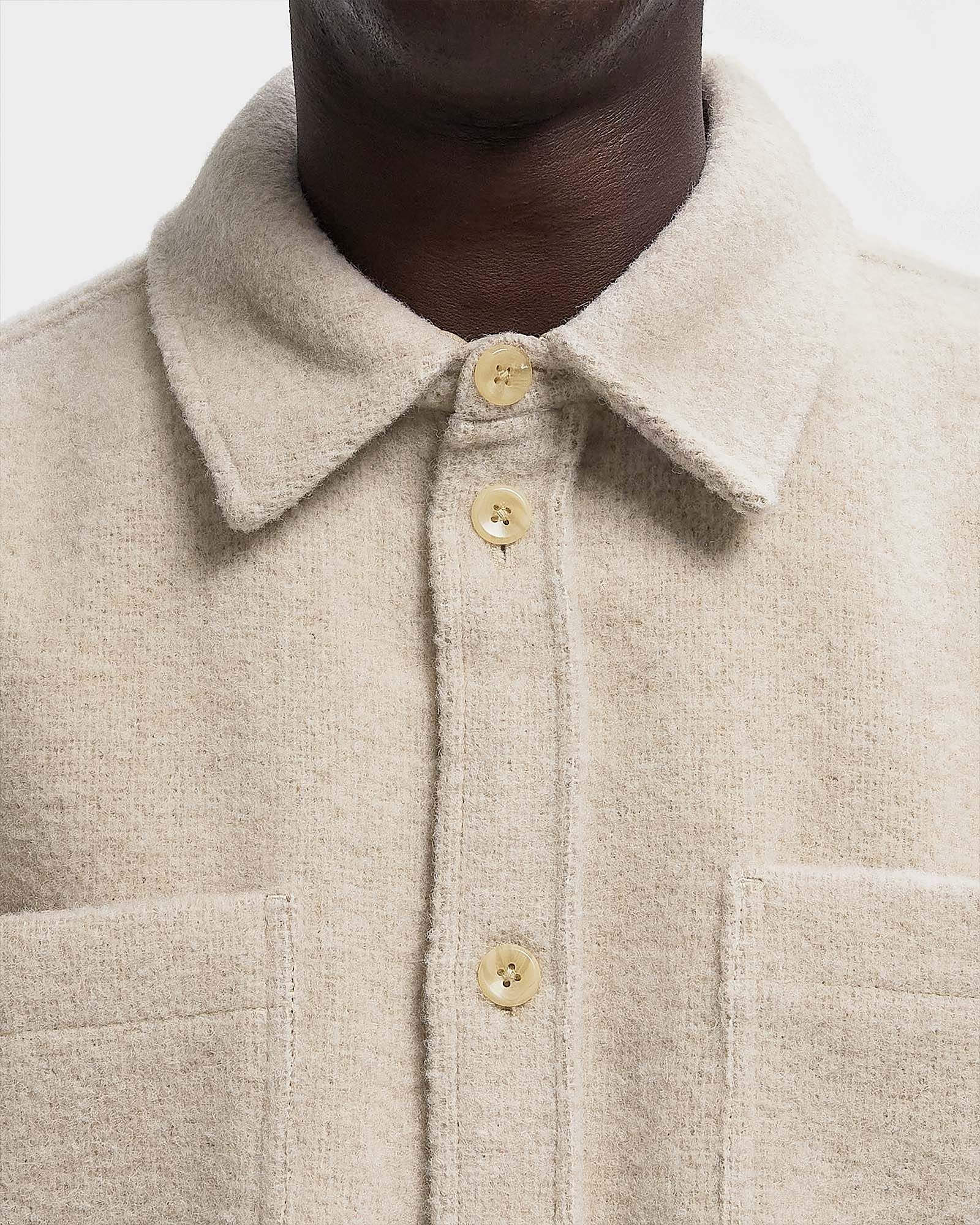 Lennon Bouclé Overshirt