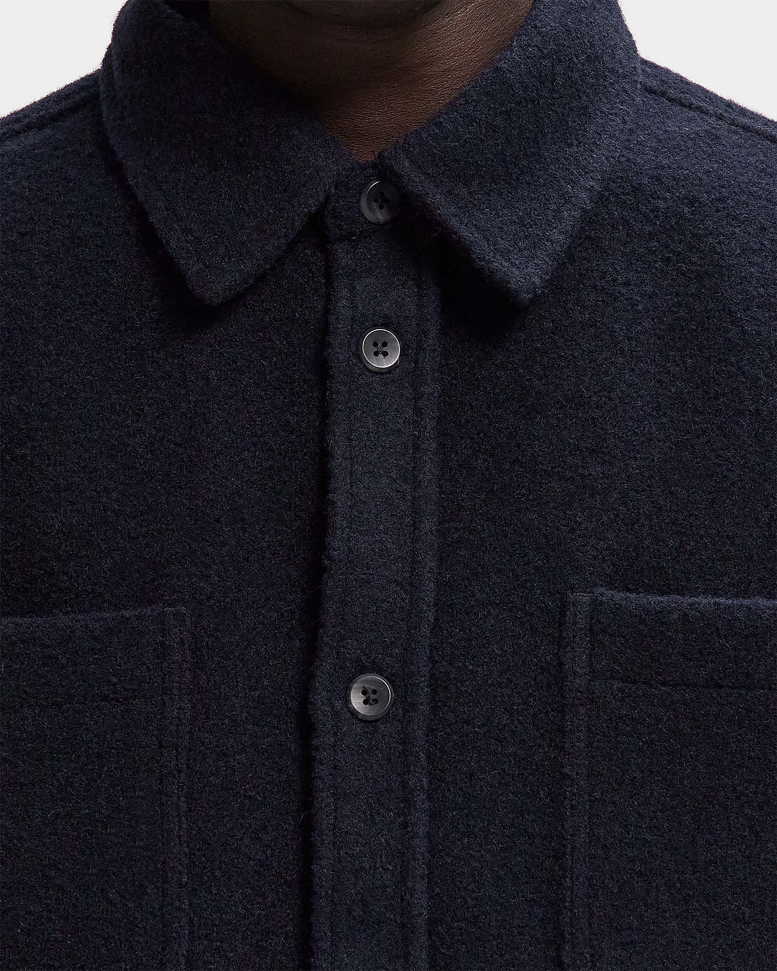 Lennon Bouclé Overshirt