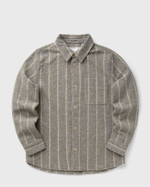 Lennon Wool Pinstripe Overshirt