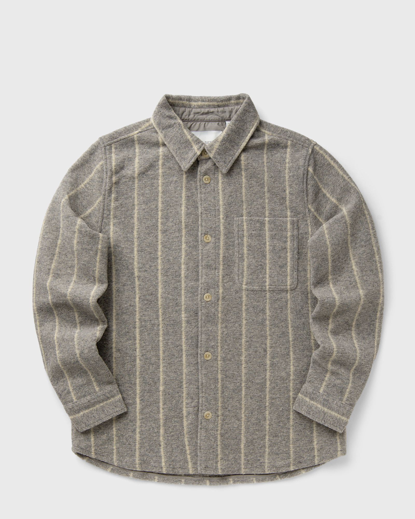 Lennon Wool Pinstripe Overshirt