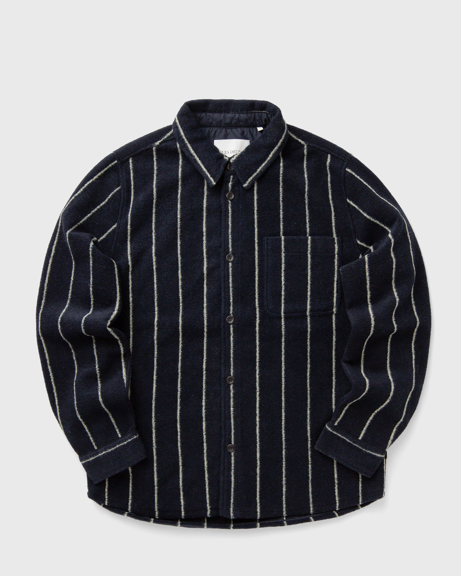 Lennon Wool Pinstripe Overshirt