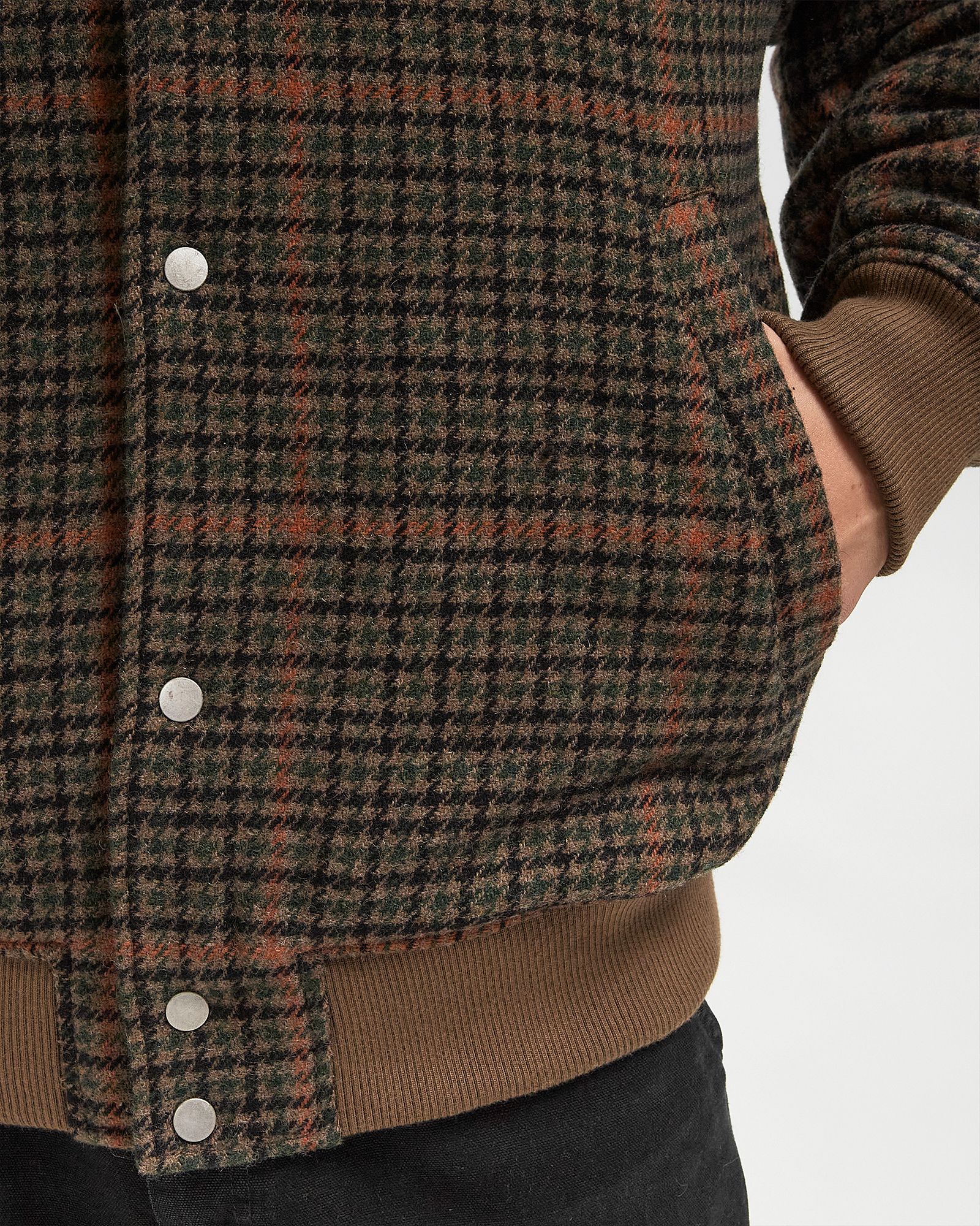 Varsity Houndstooth Jacket