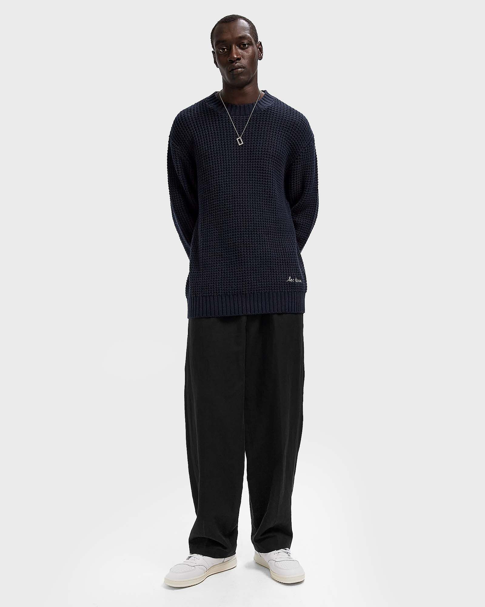 Alvin Waffle Crewneck Knit