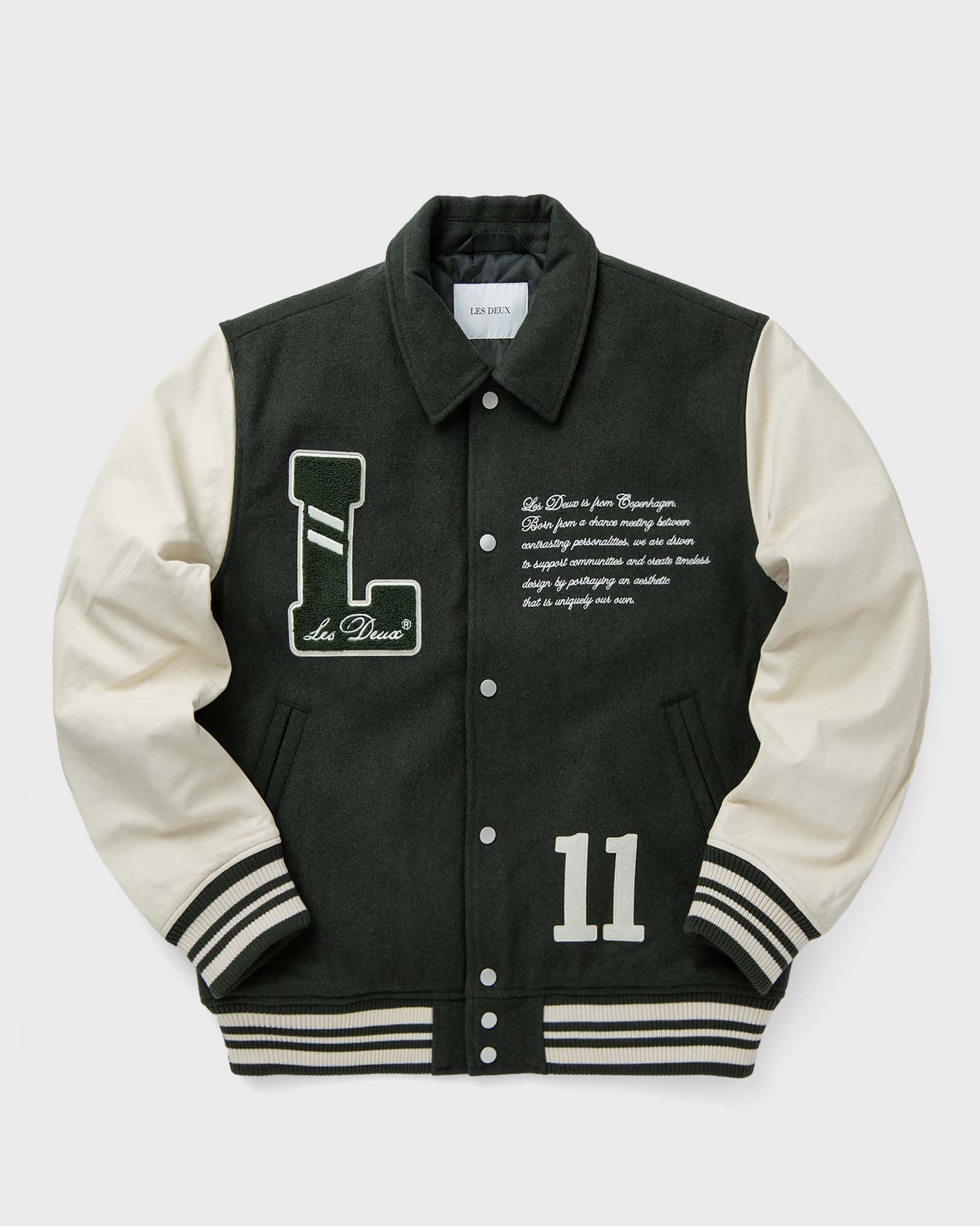 Les Deux Varsity Wool Jacket