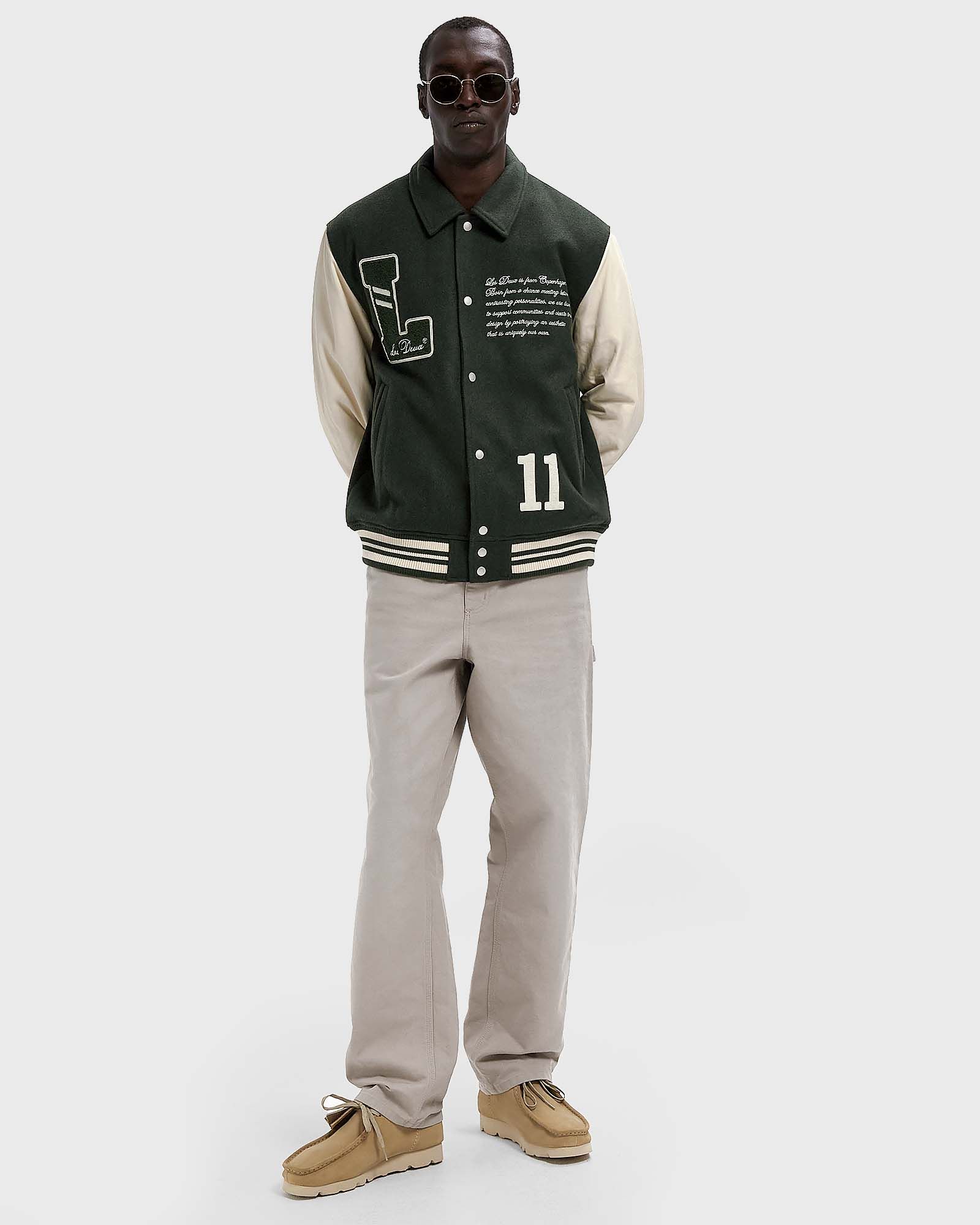 Les Deux Varsity Wool Jacket