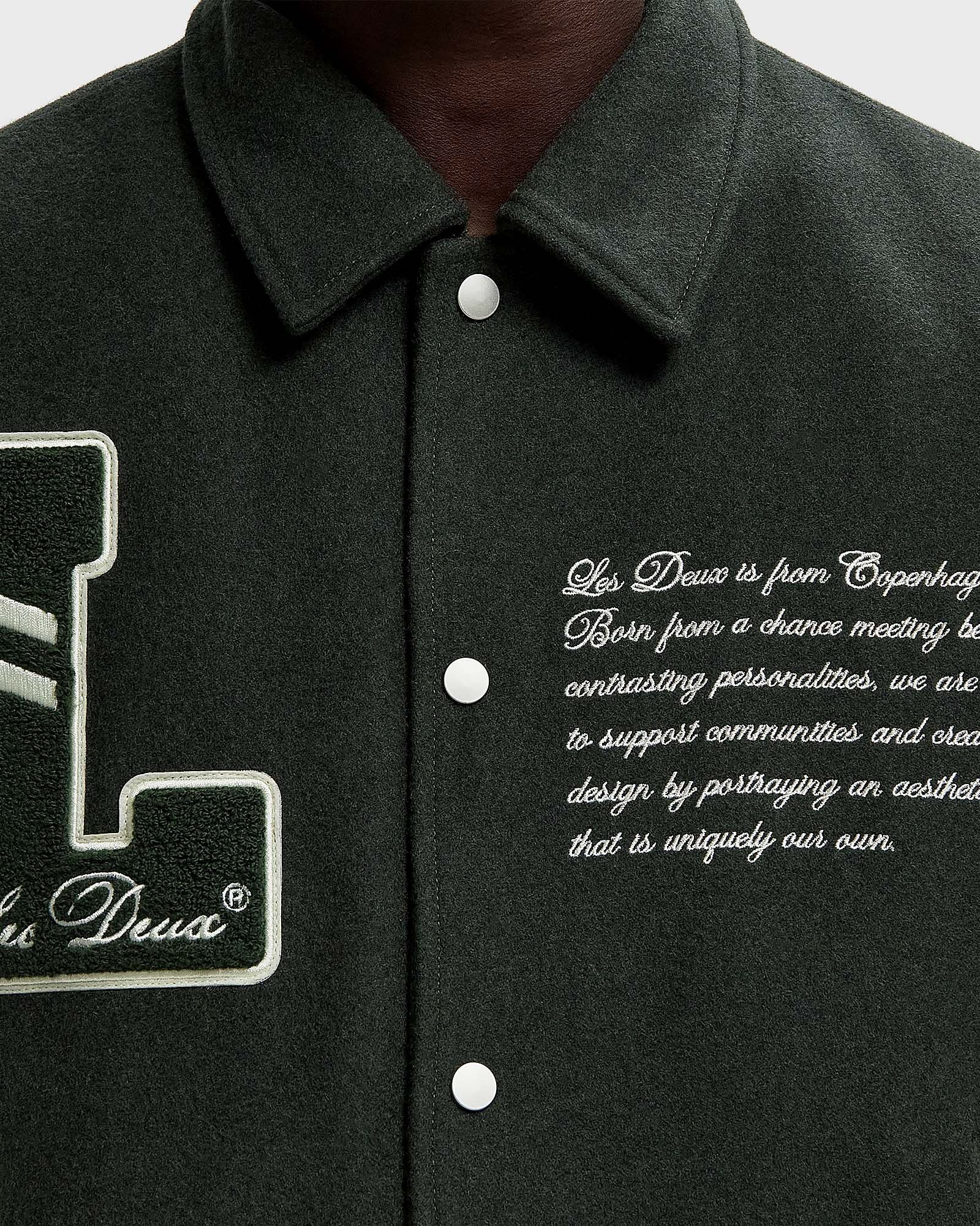 Les Deux Varsity Wool Jacket