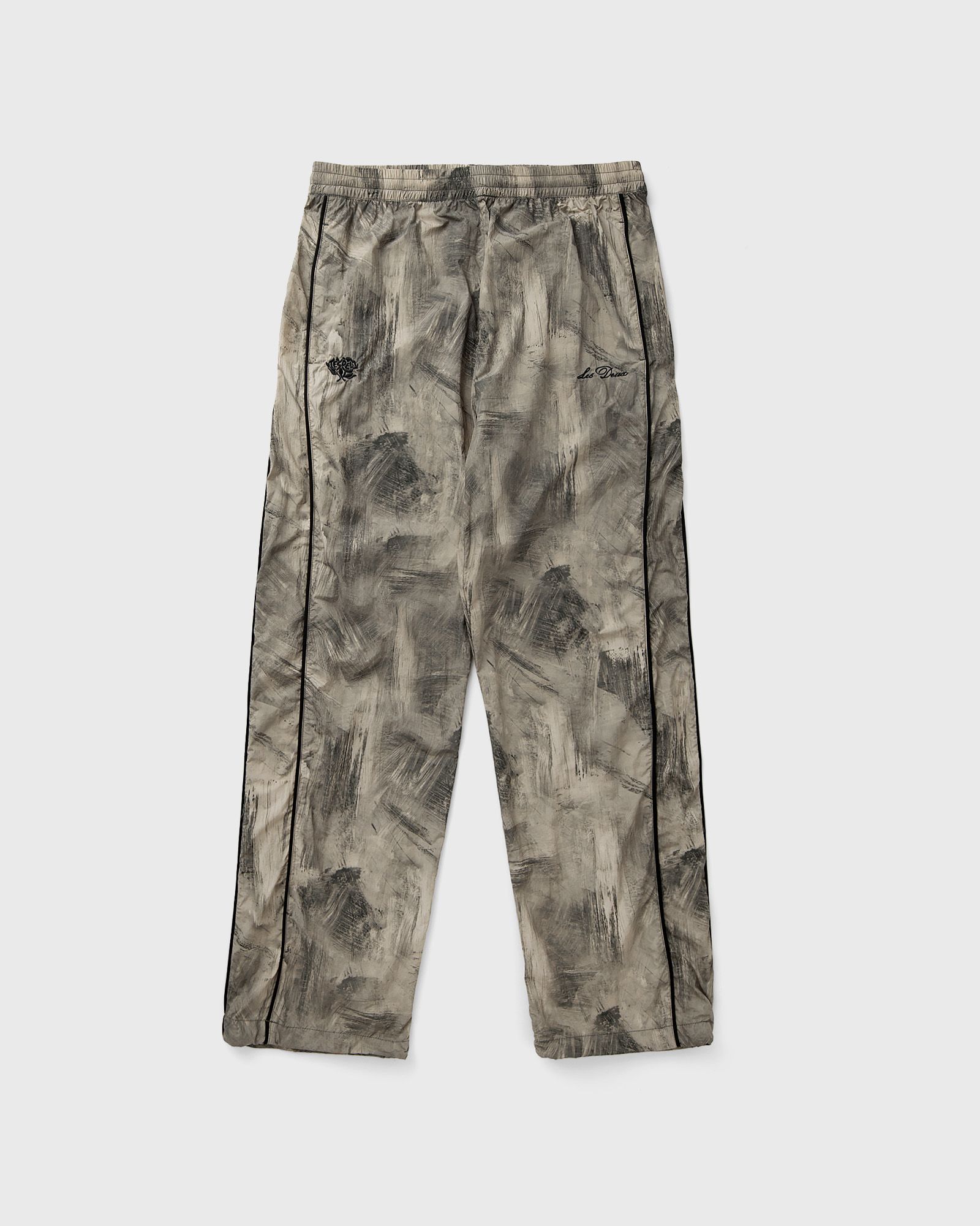 Les Deux Hudson Crinkled AOP Track Pants Green | BSTN Store
