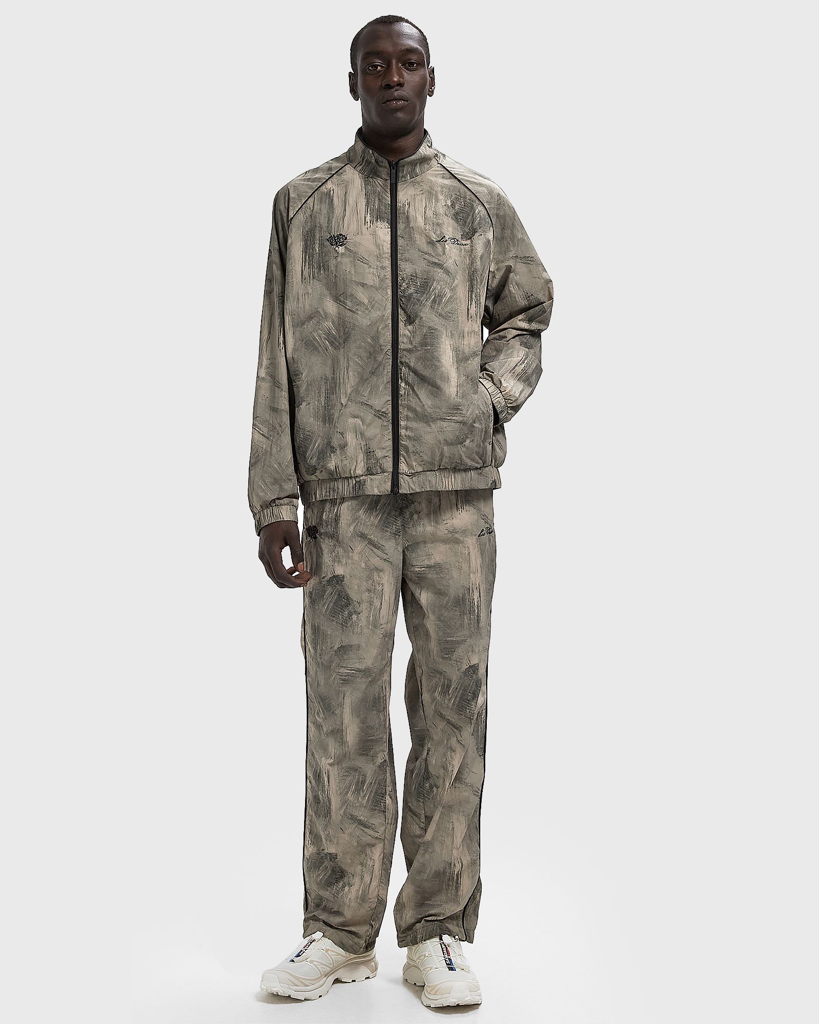 Hudson Crinkled AOP Track Pants