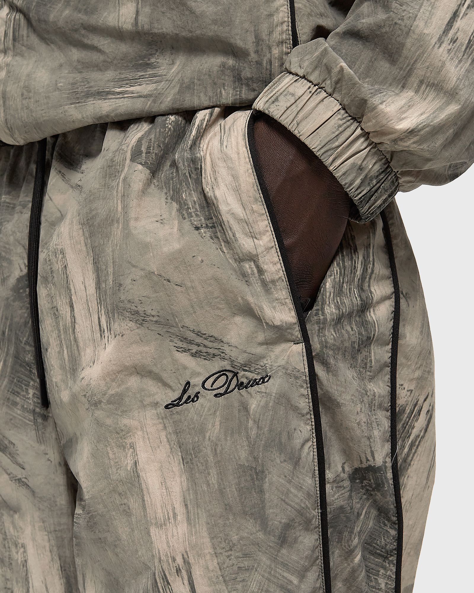 Hudson Crinkled AOP Track Pants