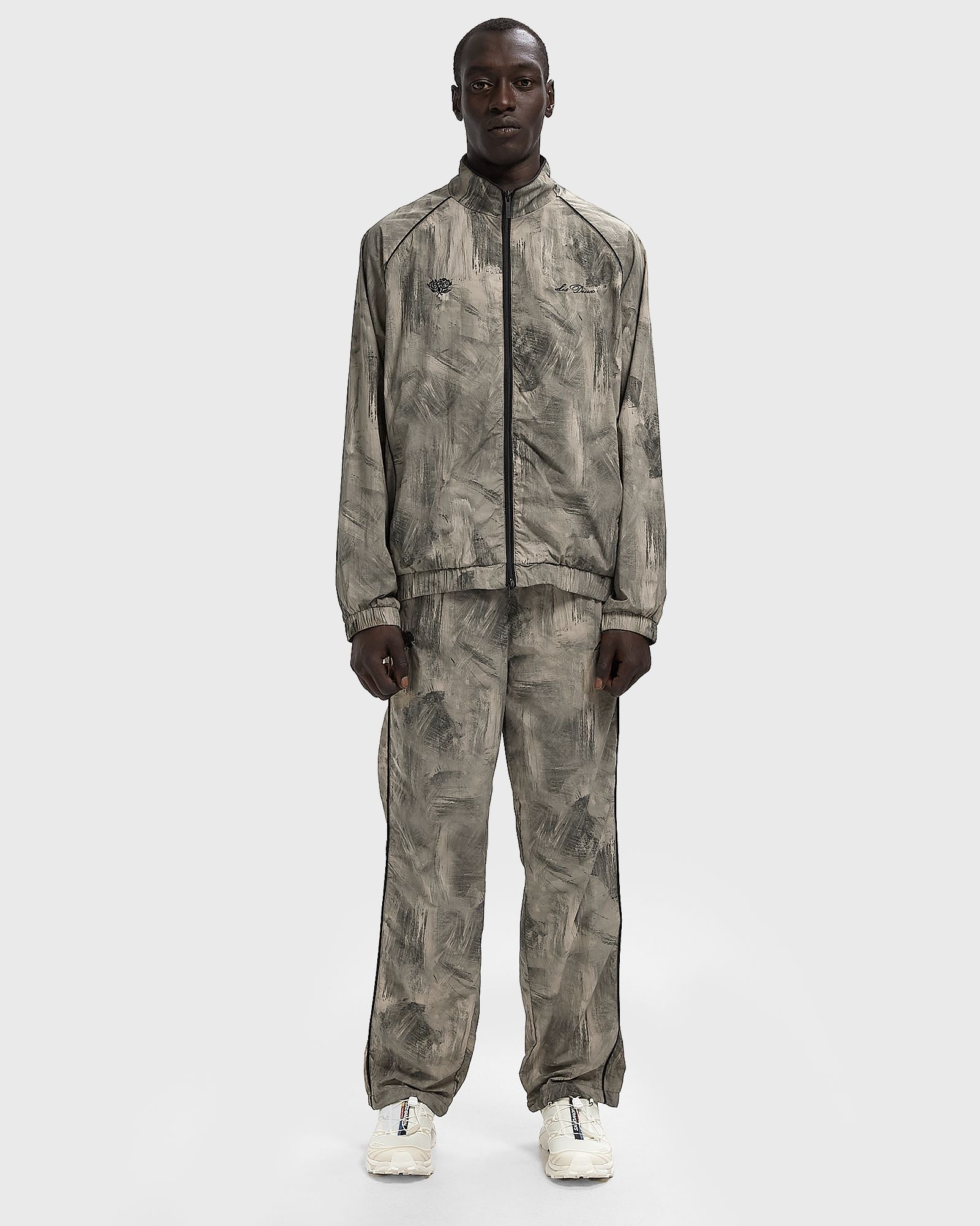 Jack Crinkled AOP Track Jacket