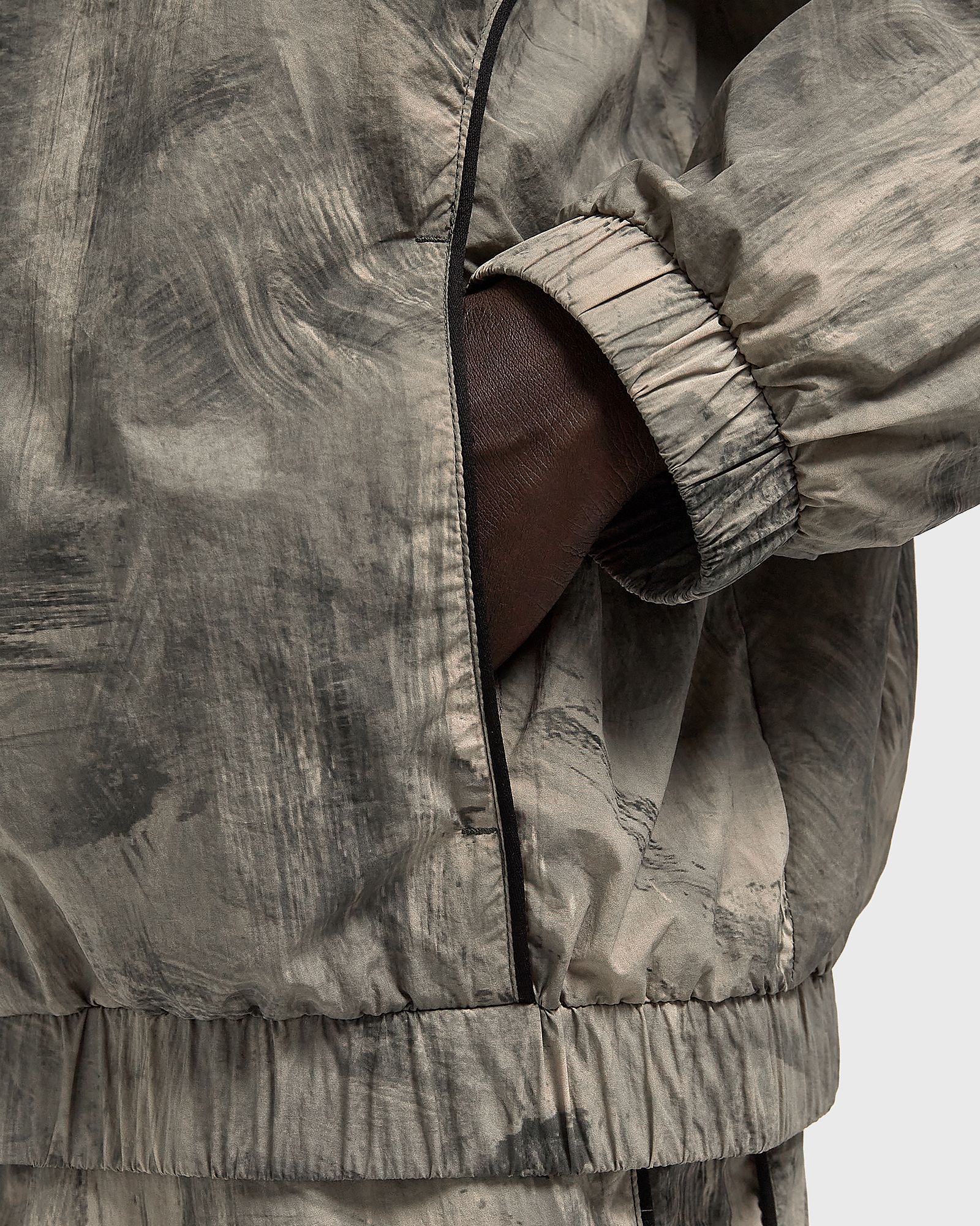 Jack Crinkled AOP Track Jacket