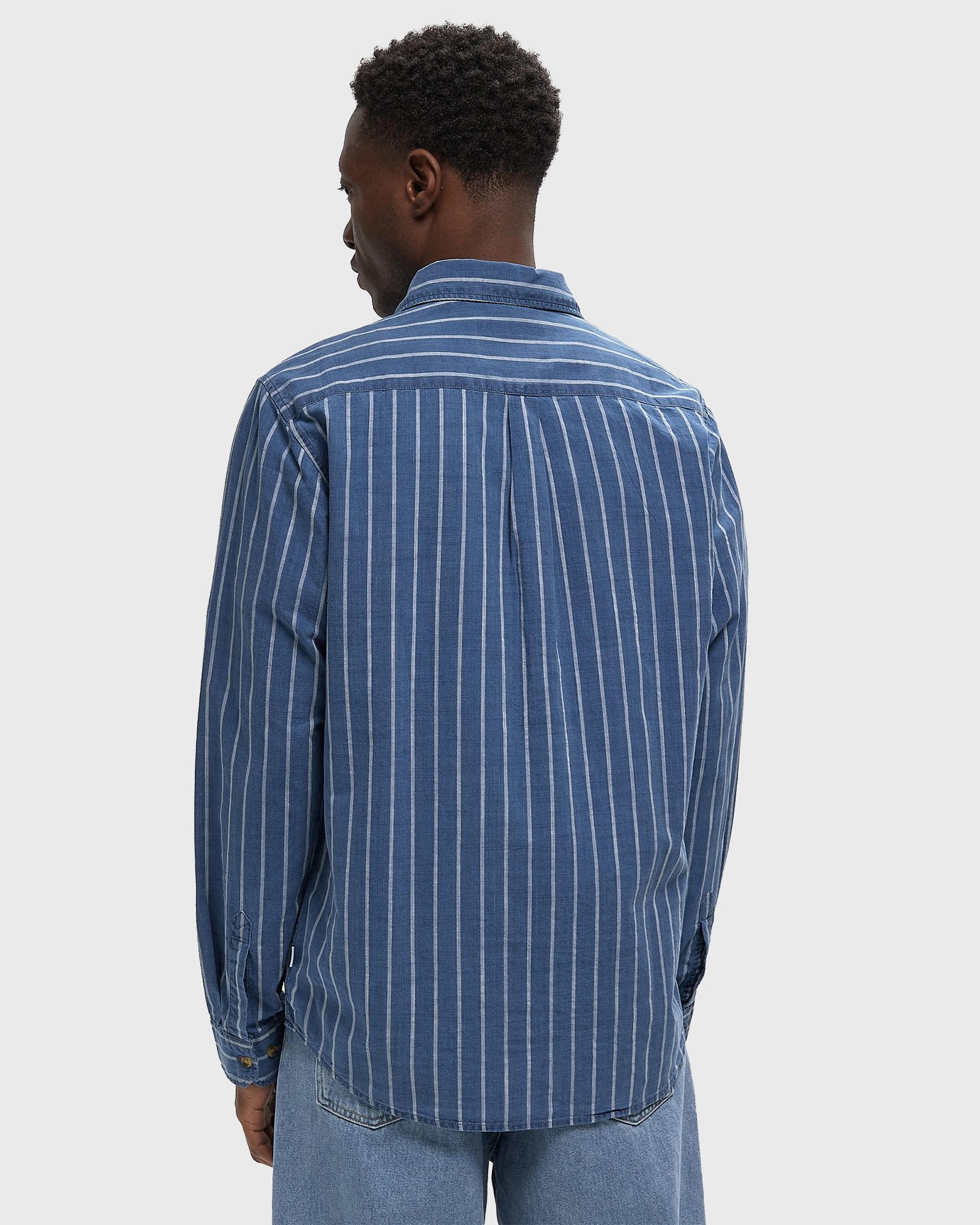Kash Indigo Stripe Shirt