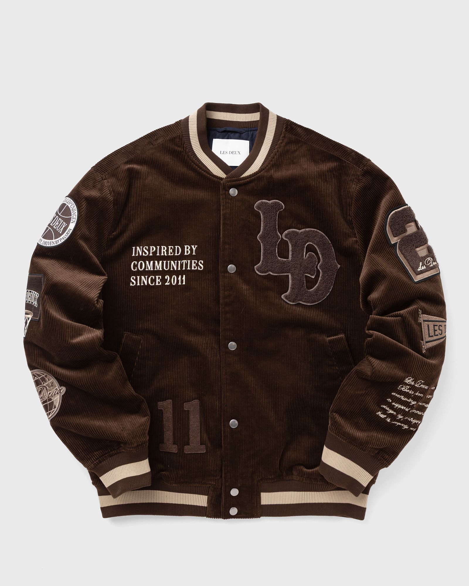 Corduroy Varsity Jacket