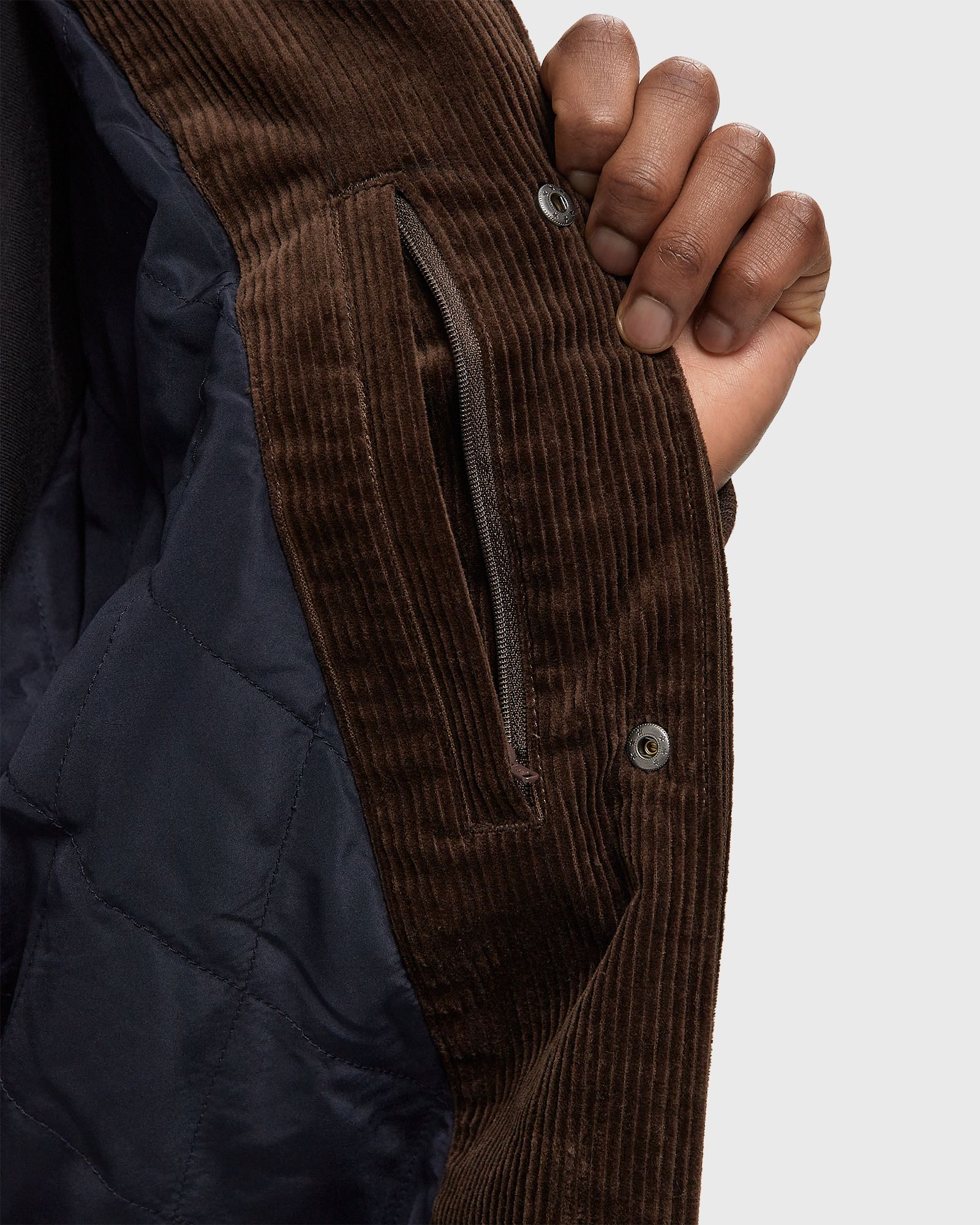 Corduroy Varsity Jacket