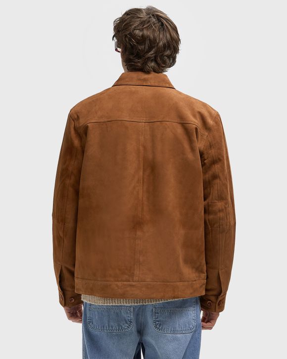 Nyle Suede Coach Jacket