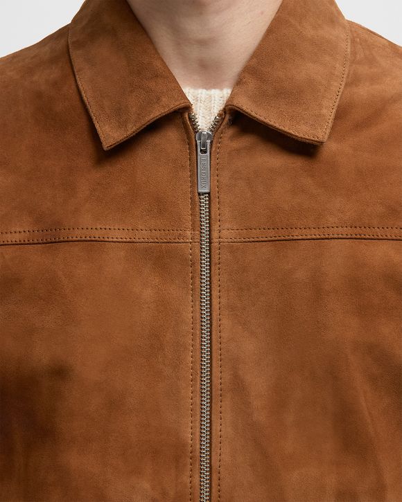 Nyle Suede Coach Jacket