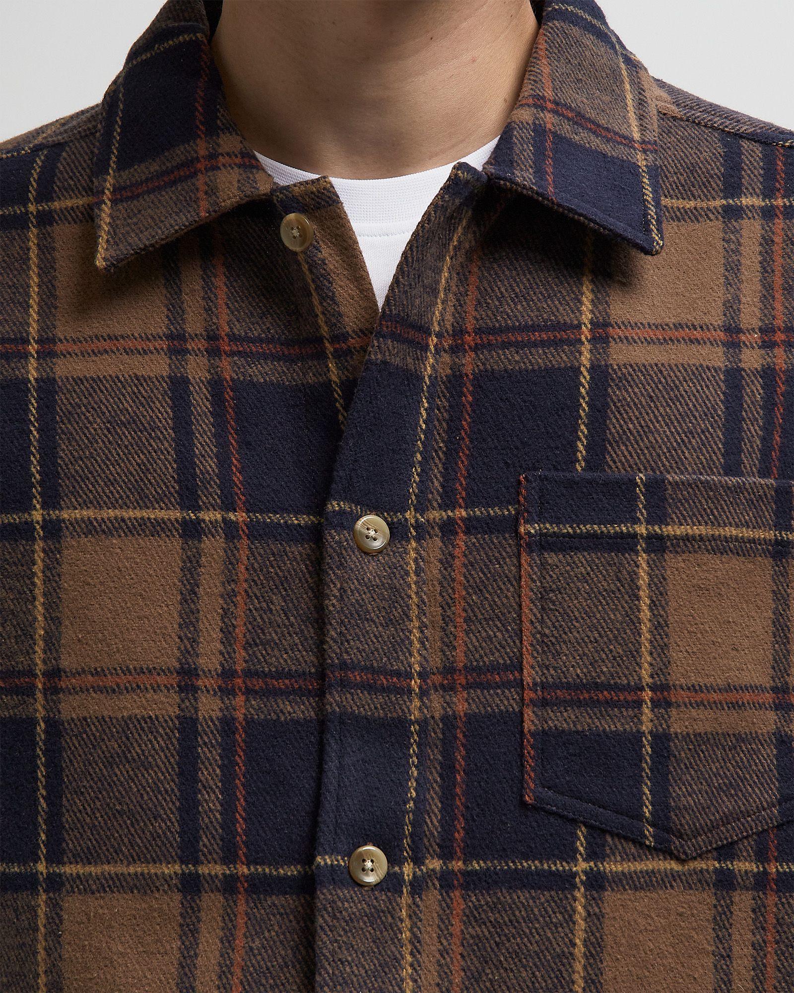 Loan Check Twill Overshirt