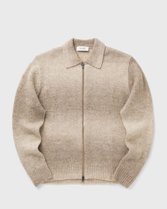 Gannon Gradient Zipper Cardigan