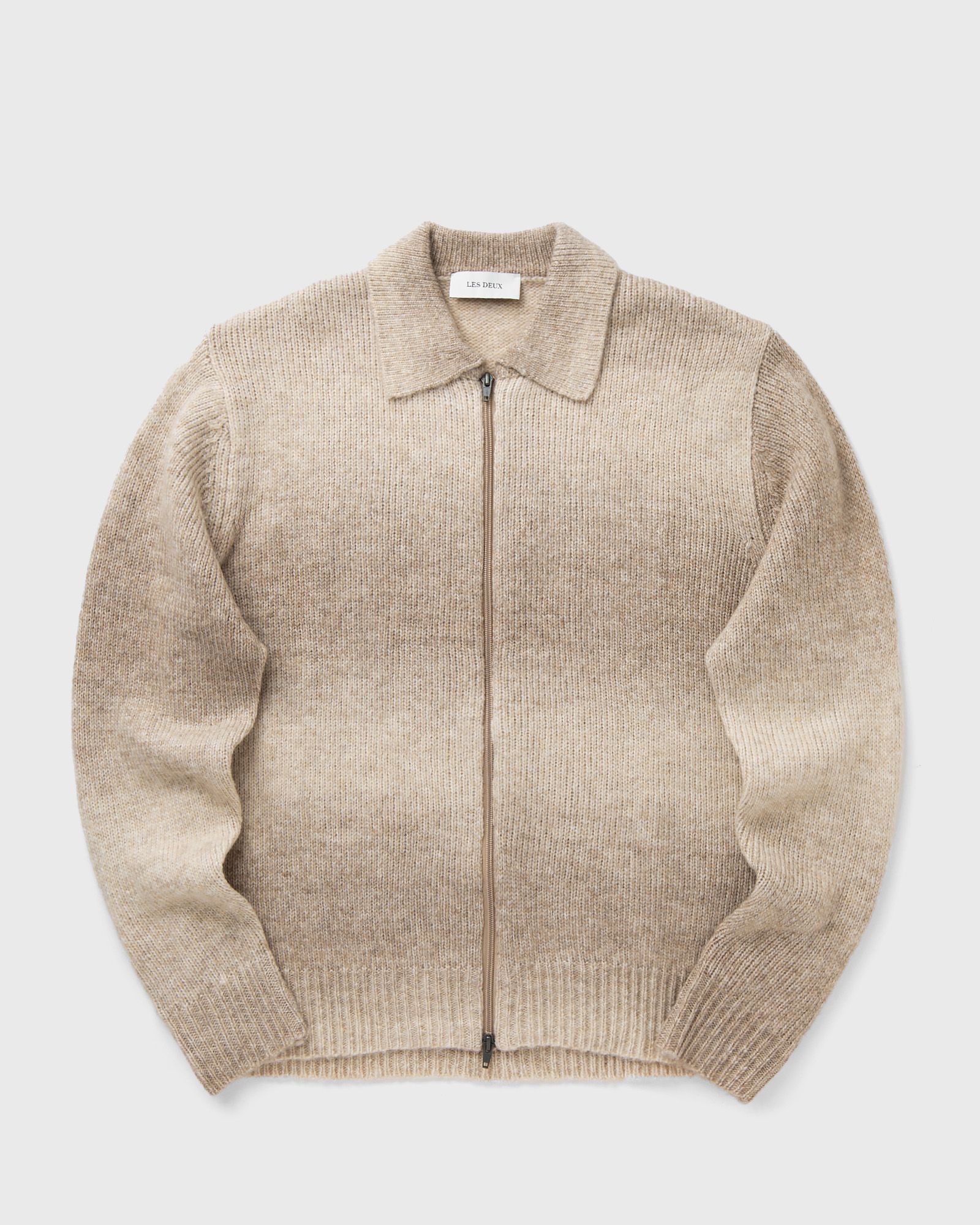 Gannon Gradient Zipper Cardigan-image