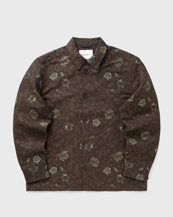Kaleb Flower Jacquard Overshirt