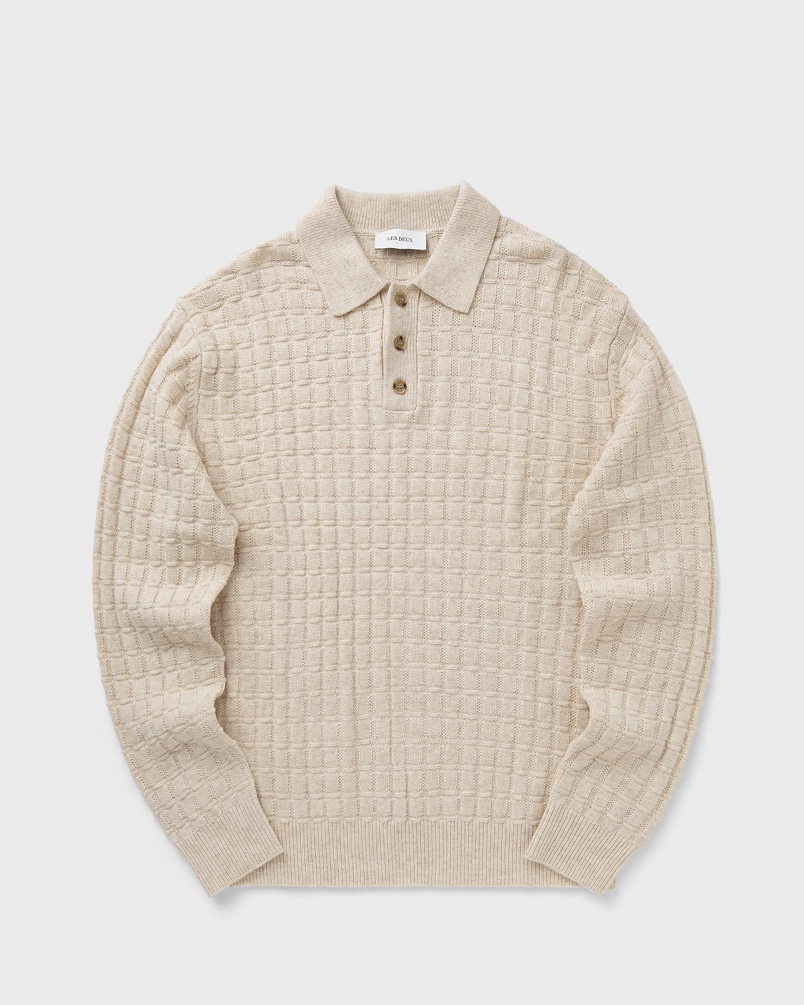 Gustav Squared Structure Polo Knit-image