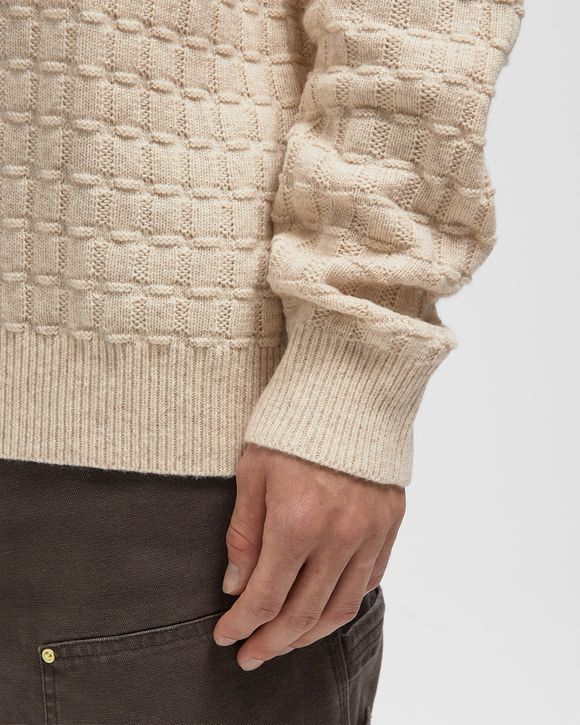 Gustav Squared Structure Polo Knit