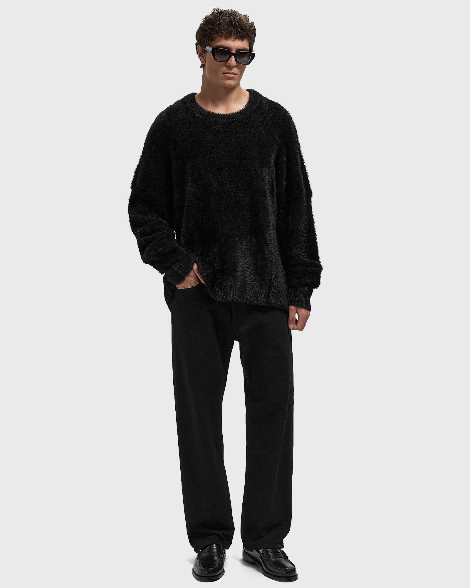 ESSENTIAL FURRY KNIT SWEATER