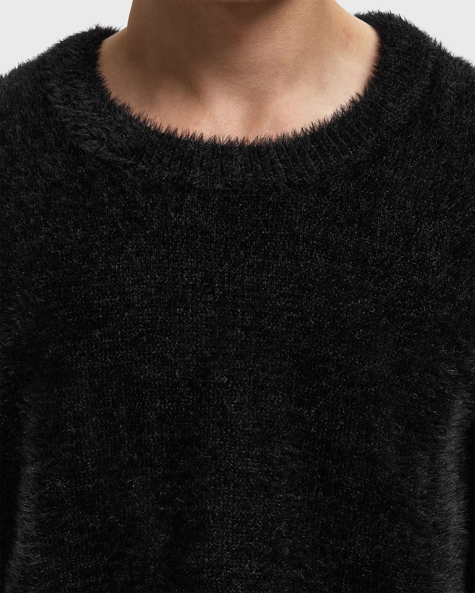 ESSENTIAL FURRY KNIT SWEATER