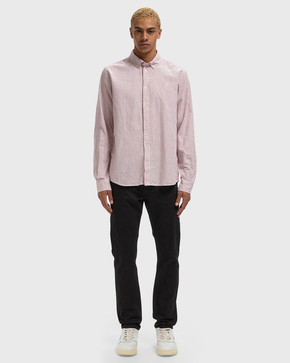 Thumbnail - Konrad Stripe Cotton Linen Shirt