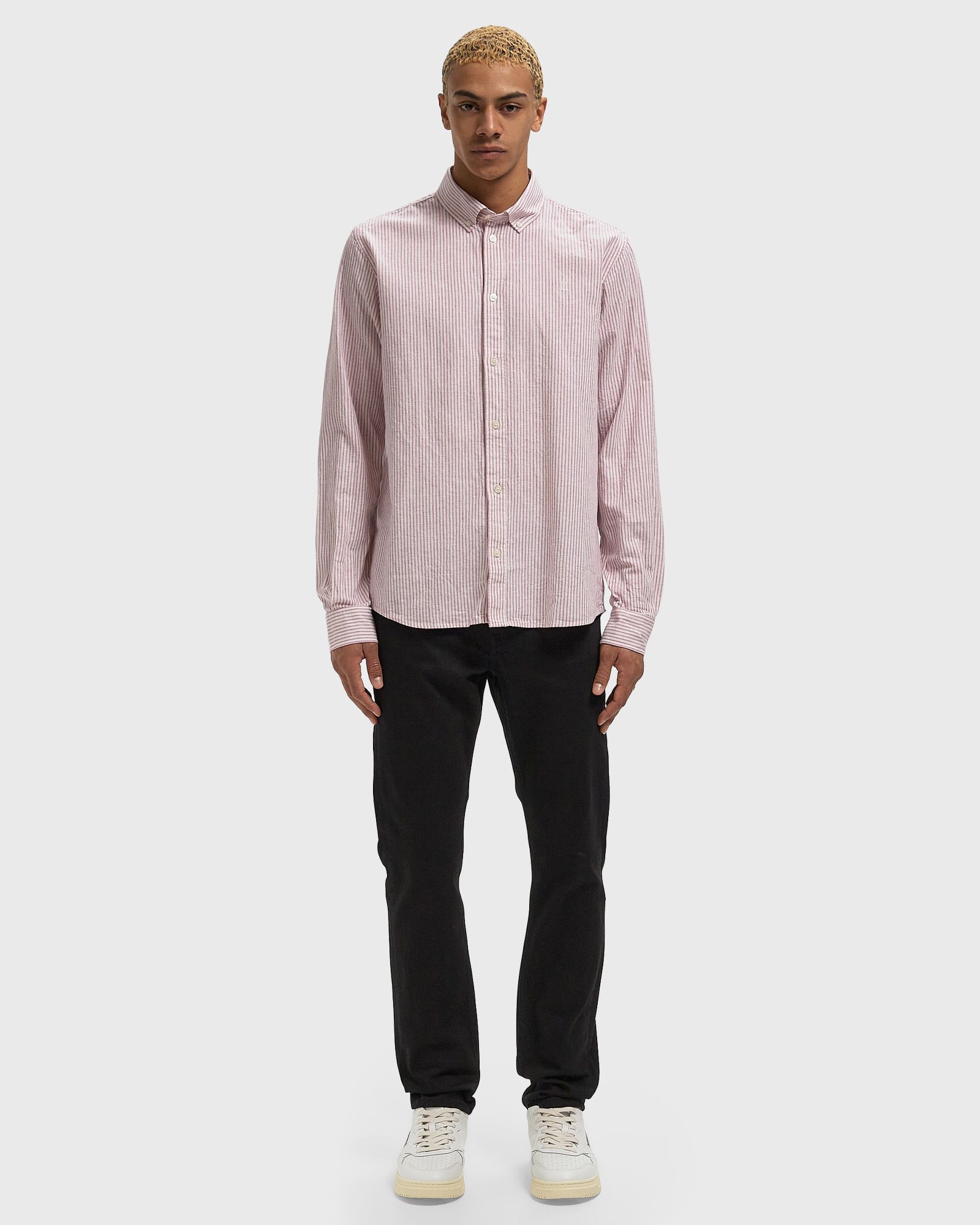 Konrad Stripe Cotton Linen Shirt