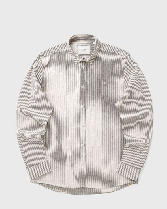 Konrad Stripe Cotton Linen Shirt
