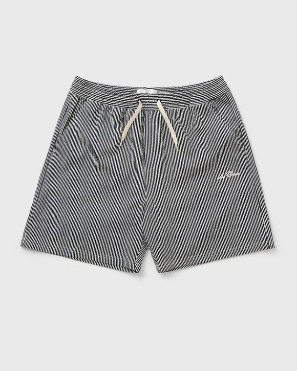 Stan Stripe Seersucker Swim Shorts