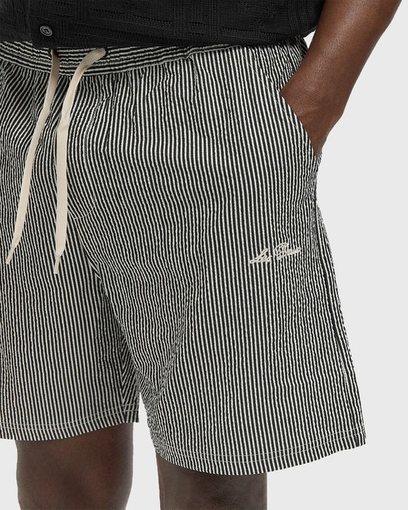 Stan Stripe Seersucker Swim Shorts