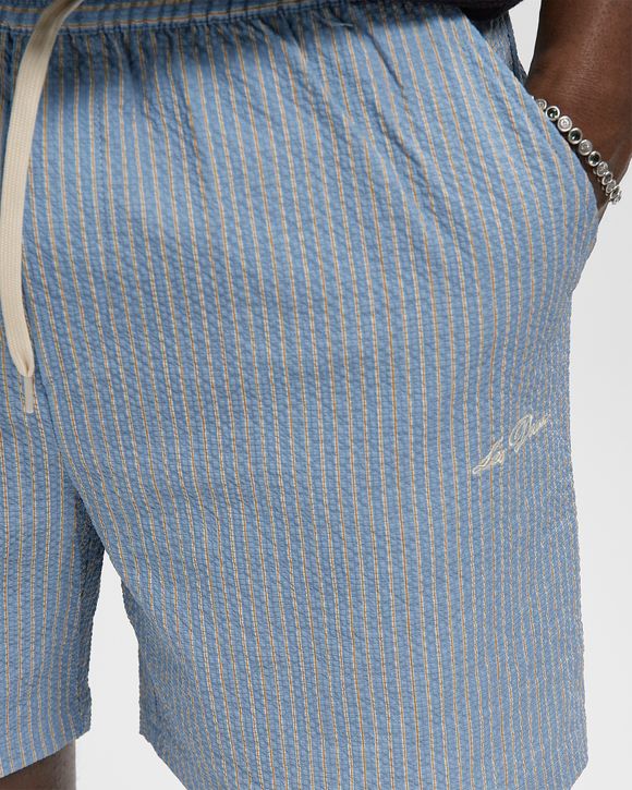 Stan Stripe Seersucker Swim Shorts